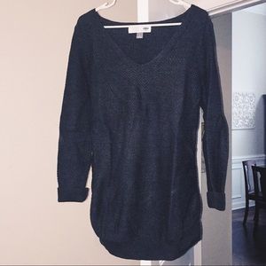Waffle Knit Maternity Sweater